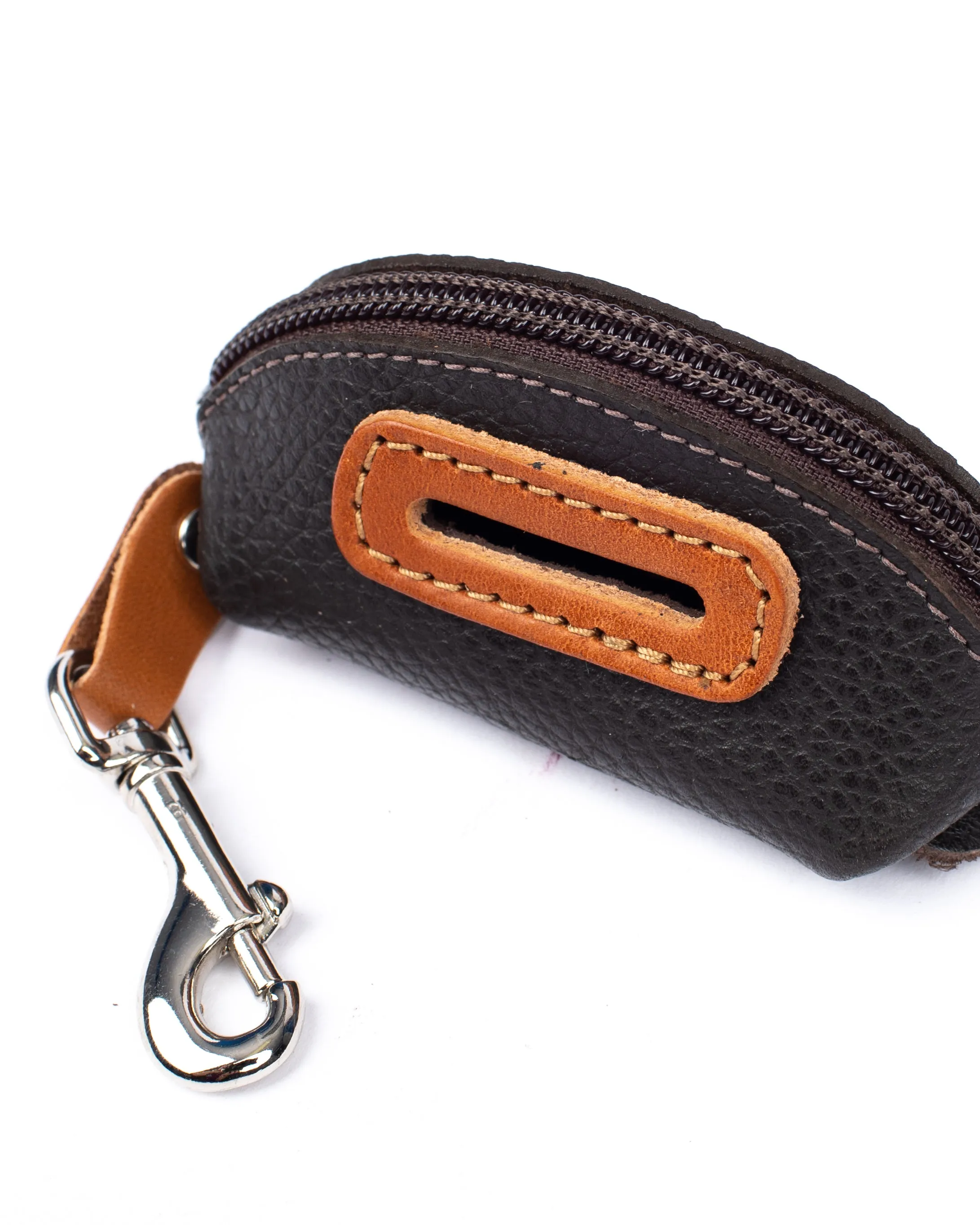 Pod pet pouch dark brown & tan