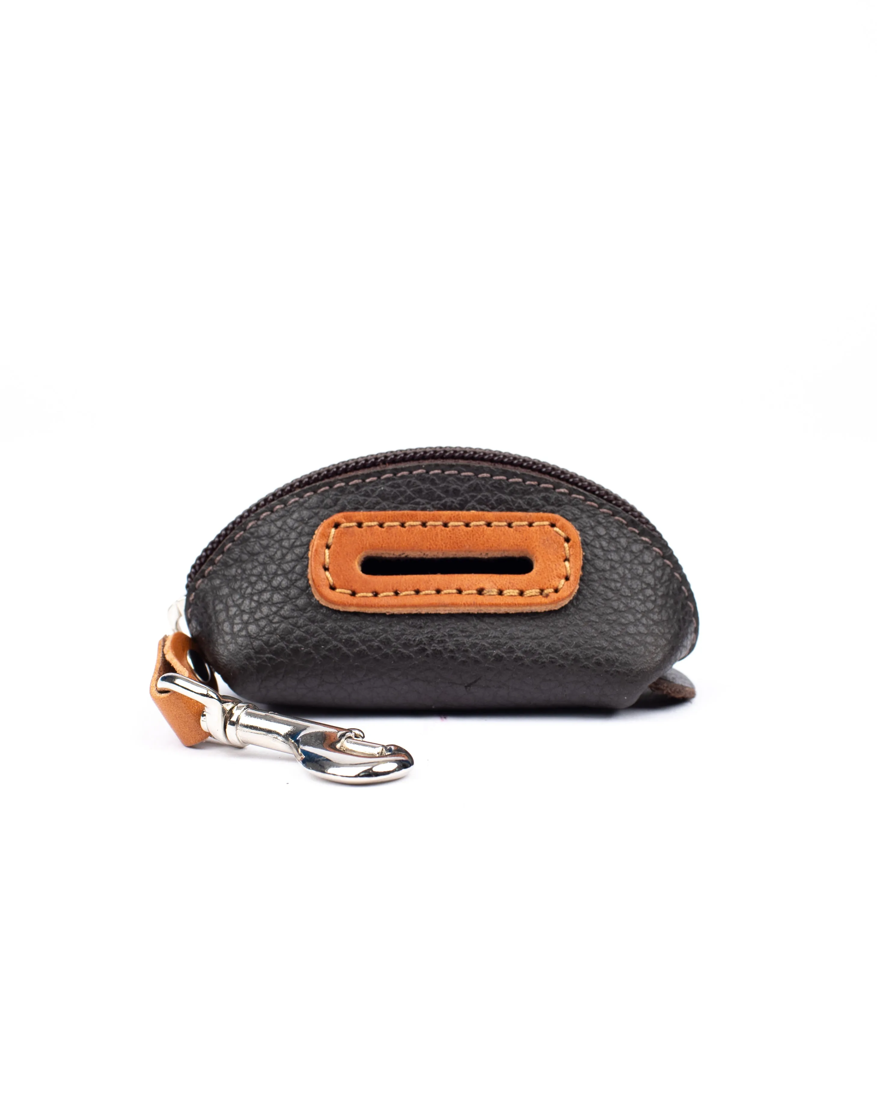 Pod pet pouch dark brown & tan