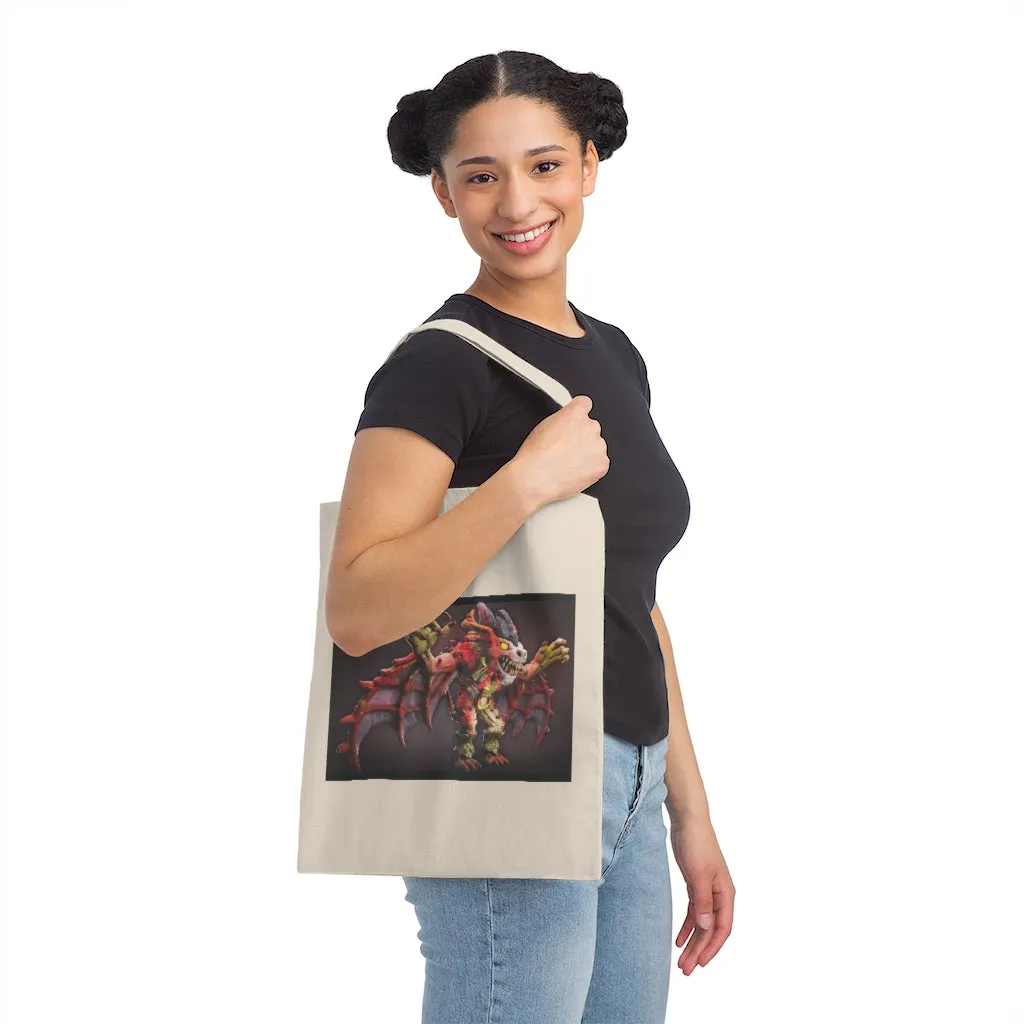 Rock Creature Canvas Tote Bag