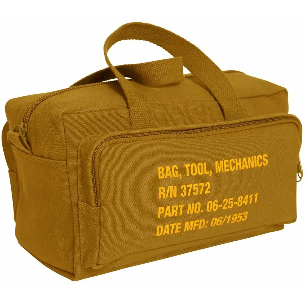 Rothco G.I. Type Zipper Pocket Mechanics Tool Bag With Military Stencil