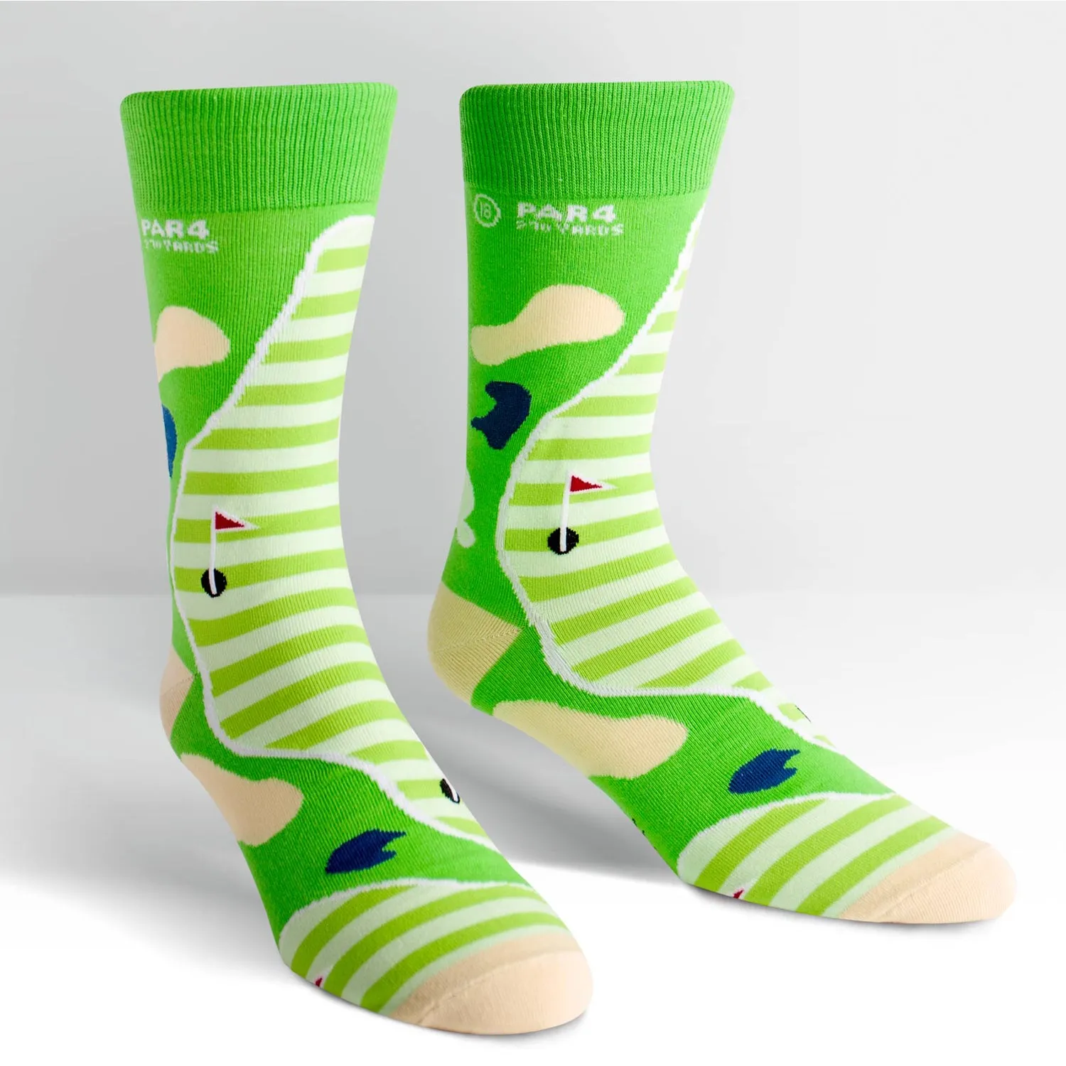 Sock It To Me Men's Crew Socks - Par 4