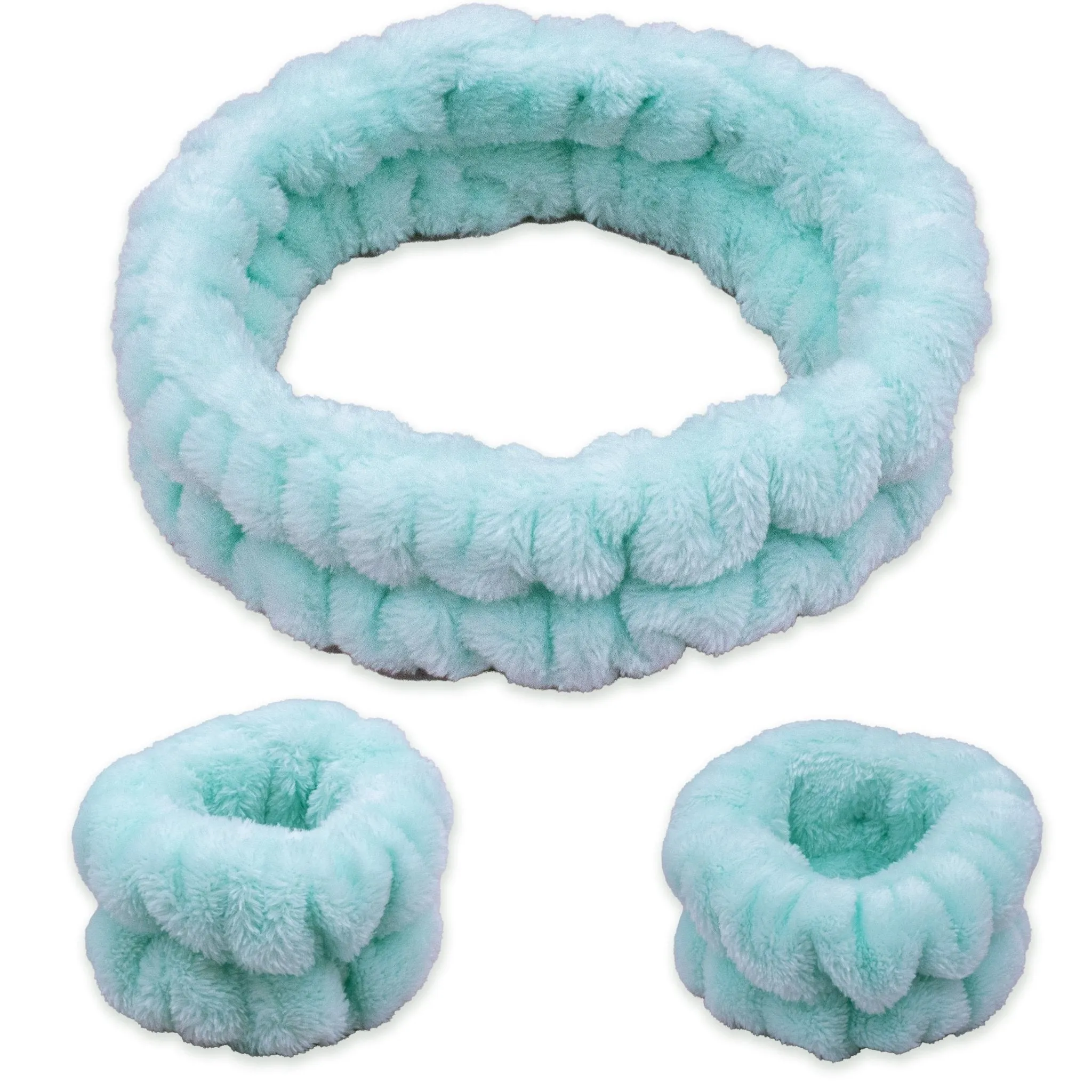 Soft Spa Headband and Wristbands