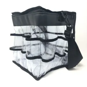 SQUARE BUCKET BAG WITH LID