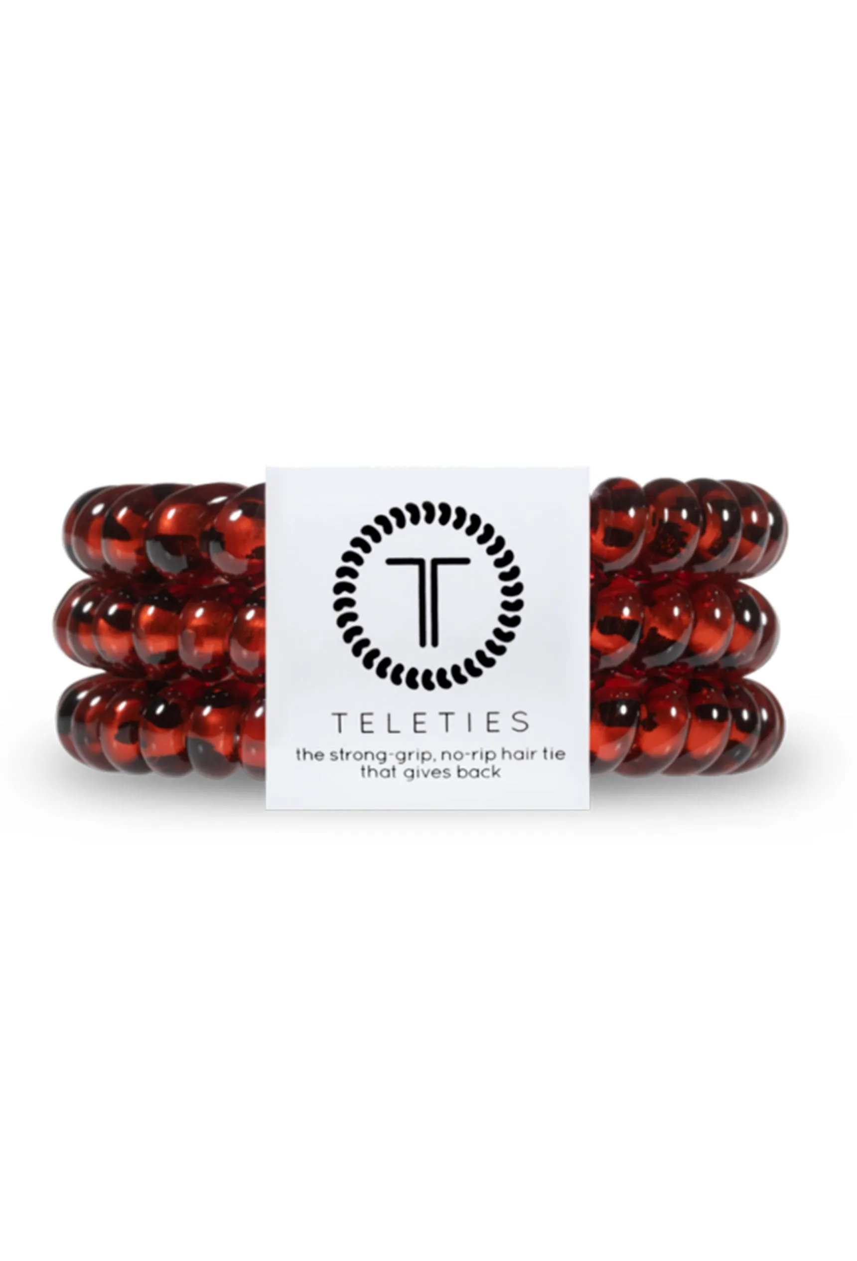 TELETIES Small Hair Ties - Tortoise