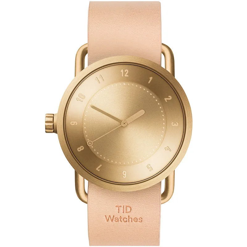 TID No.1 Gold Dial / Black Nylon Strap / Gold Buckle