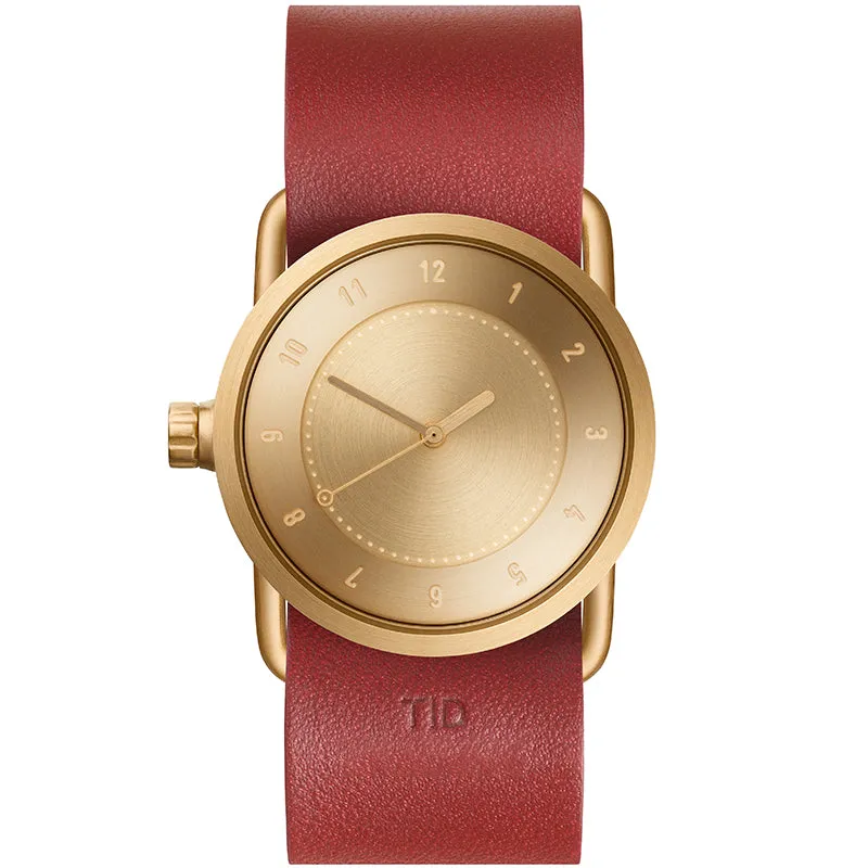 TID No.1 Gold Dial / Black Nylon Strap / Gold Buckle