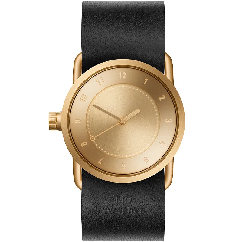 TID No.1 Gold Dial / Black Nylon Strap / Gold Buckle