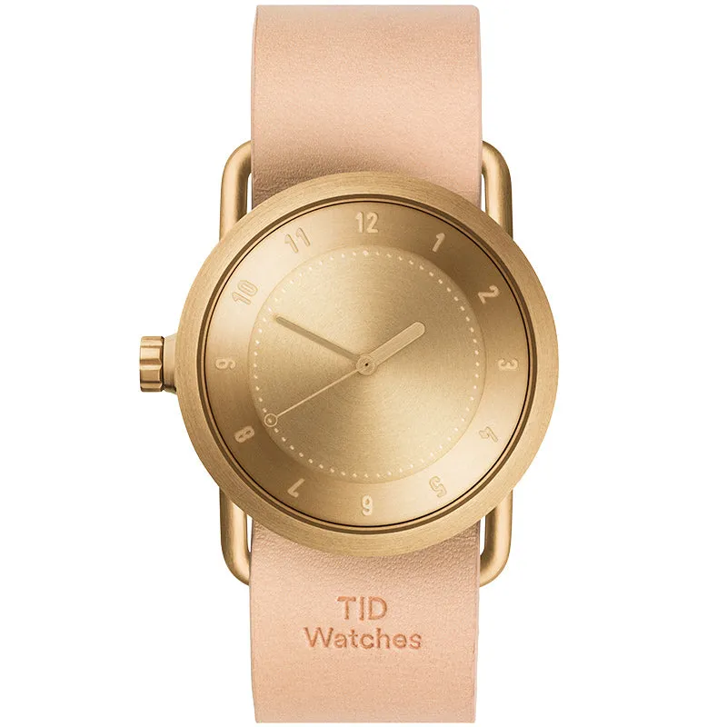 TID No.1 Gold Dial / Black Nylon Strap / Gold Buckle