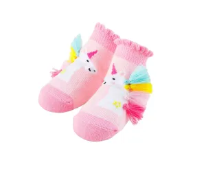 Unicorn Fringe Socks BY MUD PIE