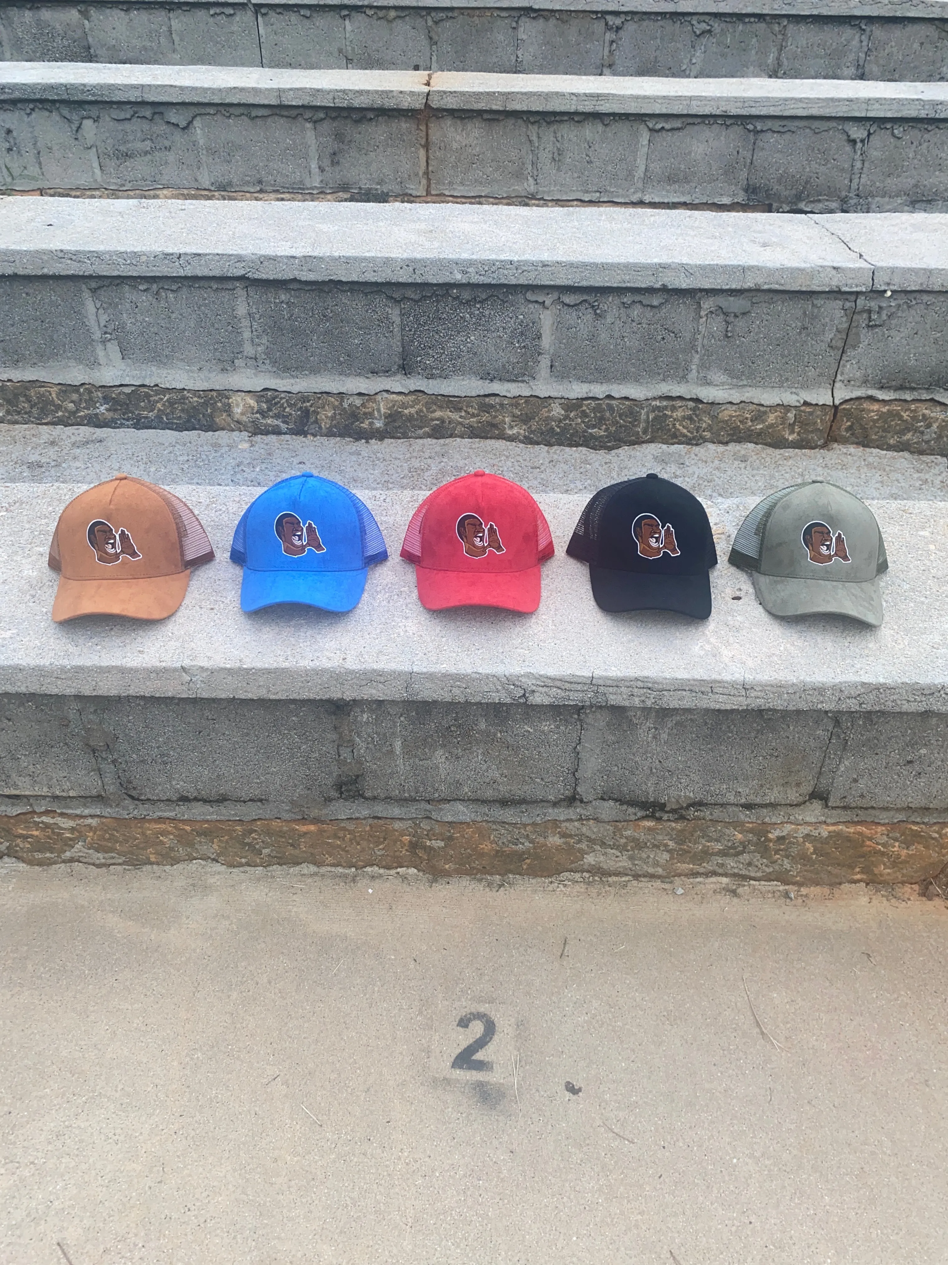 Waaahhhh! Suede Trucker Hats