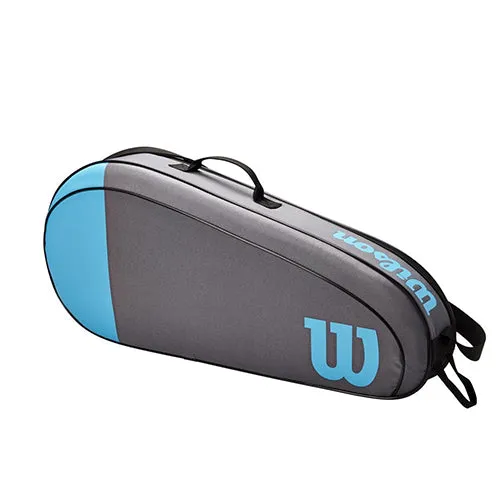 Wilson Team 3 Pack Blue and Grey Tennis Bag