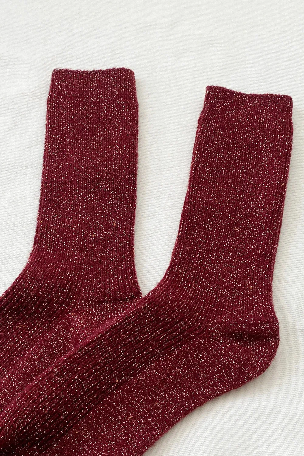 Winter Sparkle Socks (Wine)